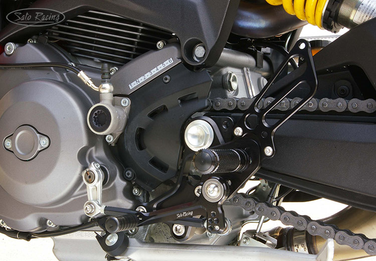 Sato Racing Ducati Monster 1100 EVO Rear Sets [L]-side