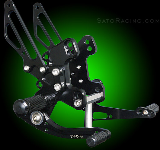 Sato Racing Z1000 ABS/ Ninja 1000 '11-'19 Rear Sets [R]-side