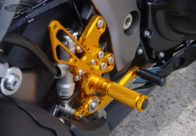 SATO RACING Z1000 ABS/ Ninja 1000 '11-'19 Rear Sets [R]-side