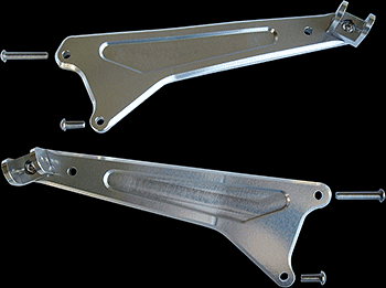 Sato Racing 400R / ER-4n / Ninja 650R / ER-6f / ER-6n '09-'11 Rear Sets with optional Tandem Brackets