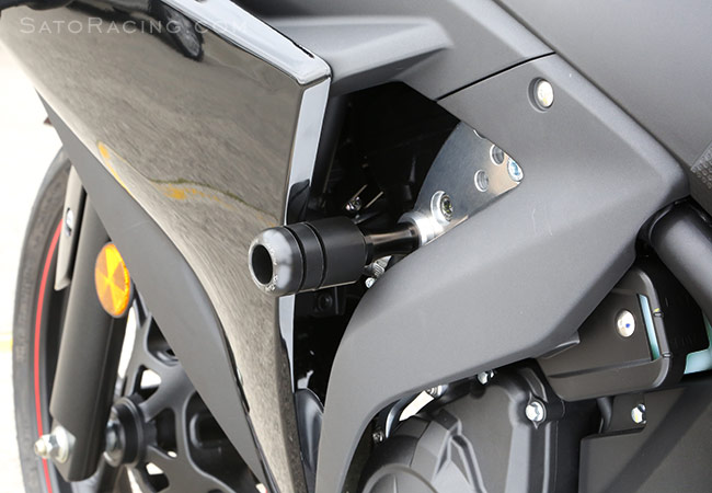 SATO RACING YZF-R3 'Type 1' Frame Sliders [L]-side