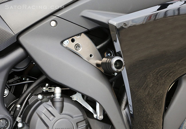 SATO RACING YZF-R3 'Type 1' Frame Sliders [R]-side