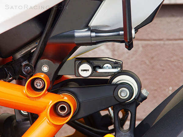 SATO RACING Helmet Lock for KTM RC8 / R