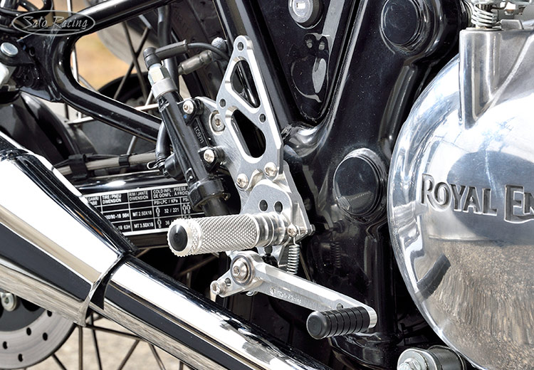 SATO RACING Royal Enfield INT650 Rear Sets [R]-side