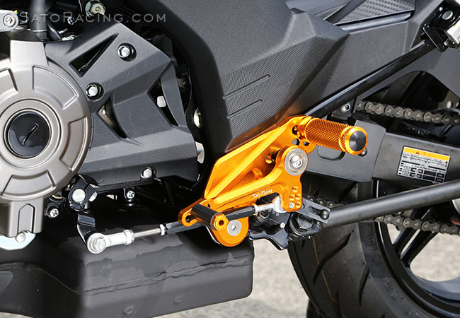 SATO RACING Race Concept Rear Sets for Z125 Pro [L]-side