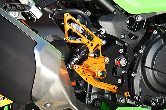 SATO RACING Ninja 400 / 250 ('18- ) Race Concept Rear Sets [R]-side