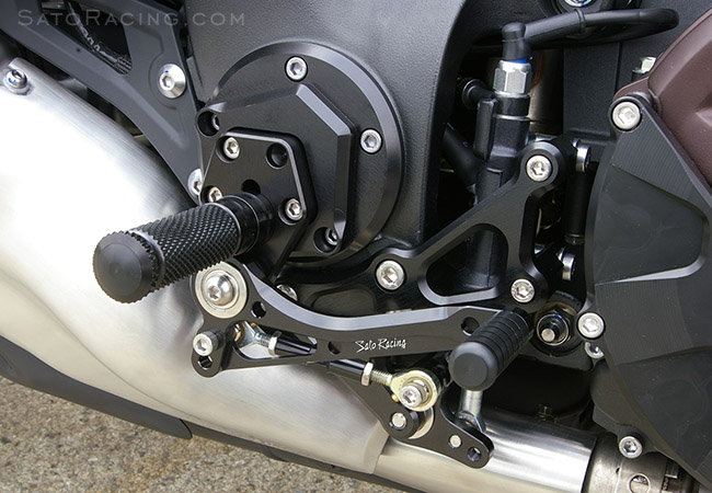 SATO RACING VMAX 1700 Rear Sets - R-side