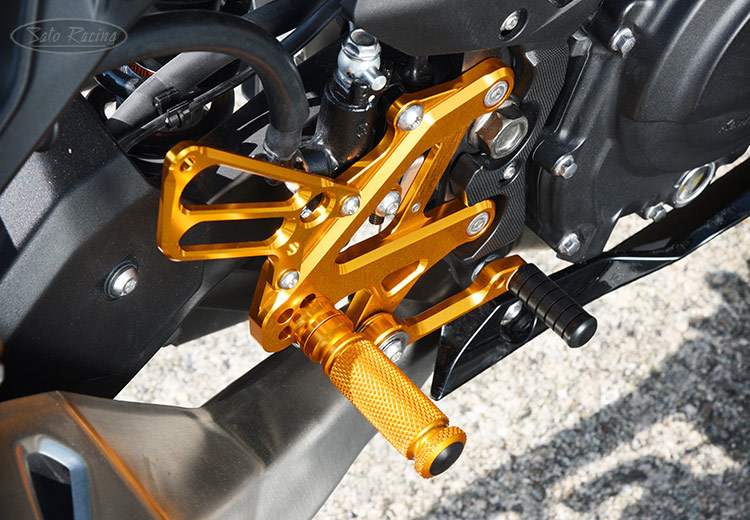 SATO RACING Kawasaki Ninja 400 / Ninja 500 / Z400 / Z500 Rear Sets [R]-side