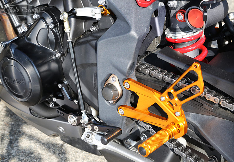 SATO RACING Triumph Street Triple/ R ('13-'16) Rear Sets [L]-side