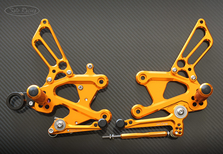 SATO RACING Suzuki GSX-S1000/ Katana Rear Sets in Gold