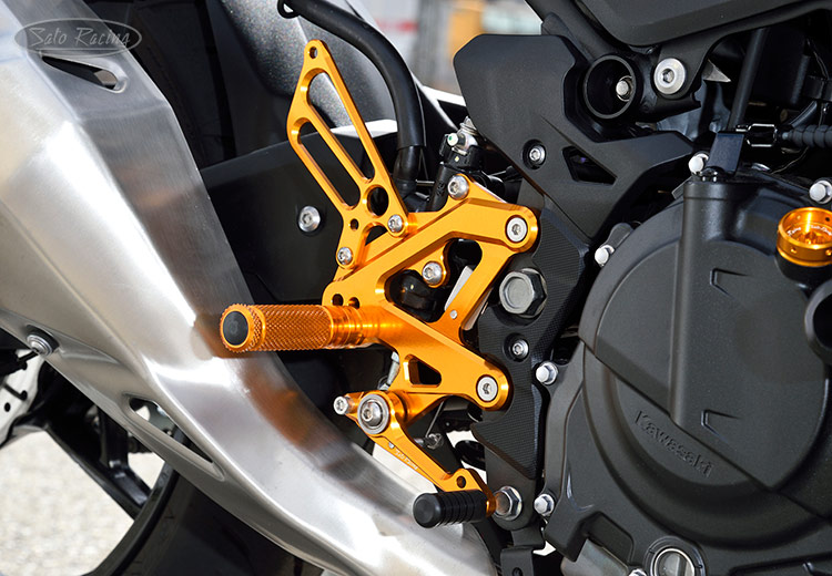 SATO RACING Kawasaki Ninja 400 / Ninja 500 / Z400 / Z500 Rear Sets [R]-side