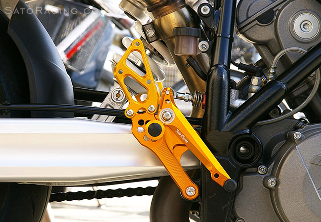 Sato Racing KTM Super Duke Rear Sets [R]-side