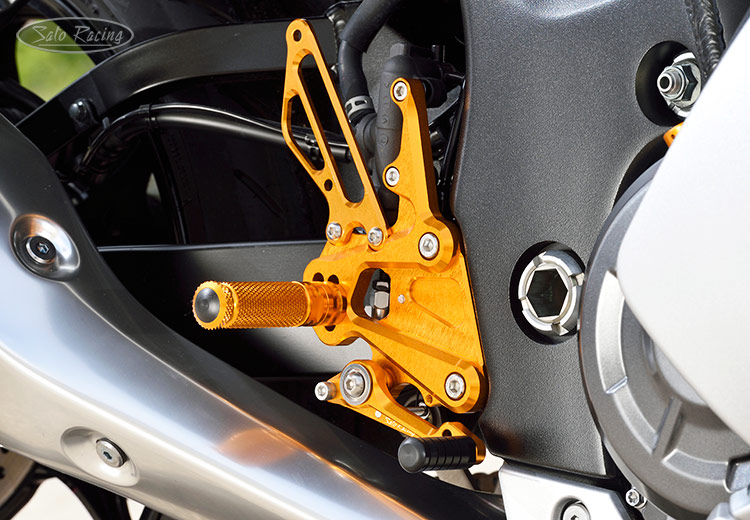 SATO RACING Suzuki Hayabusa 2022 Rear Sets [R]-side in Gold