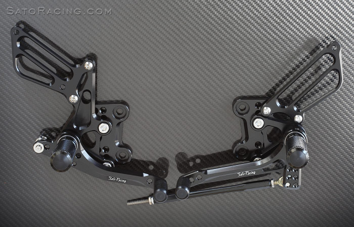 SATO RACING Rear Sets for SV650 and early Suzuki GSX-R models