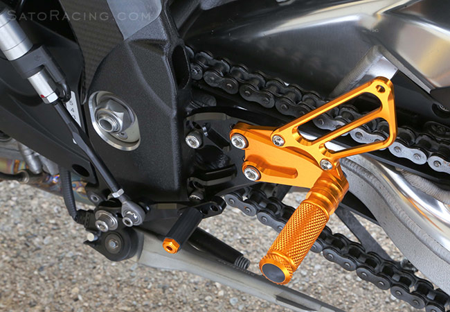 SATO RACING S1000RR Race Concept Reverse Shift Rear Sets [L]-side