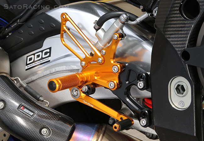 SATO RACING S1000RR Race Concept-edition Rear Sets [R]-side