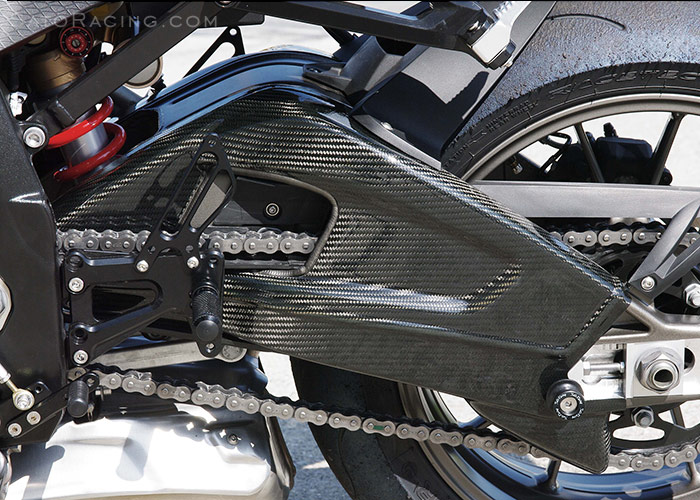 Cover forcellone carbonio BMW S 1000 RR 2012-14 Swingarm cover carbon