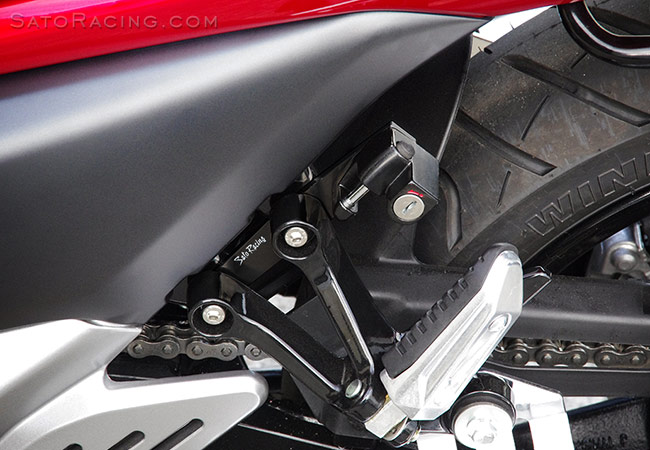 SATO RACING Helmet Lock for Suzuki GSR250 / GW250