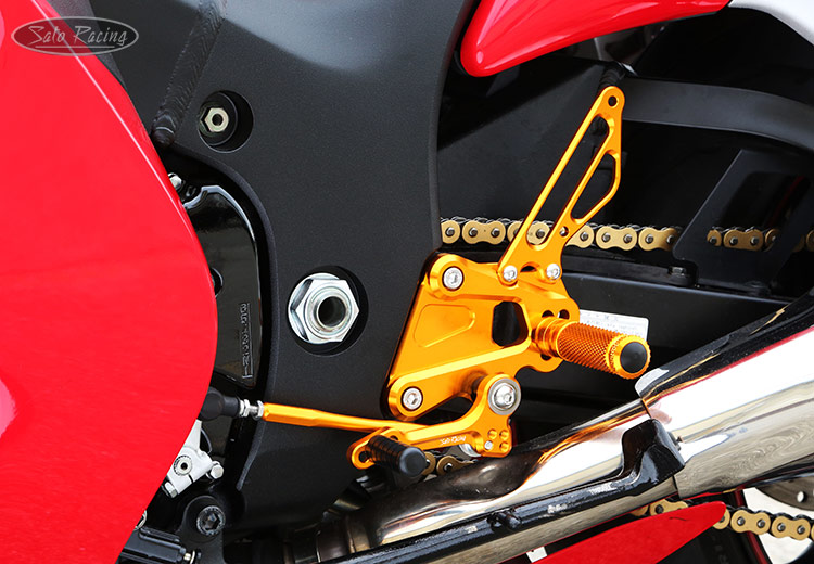 SATO RACING Suzuki Hayabusa ('14-'20) Rear Sets [L]-side in Gold