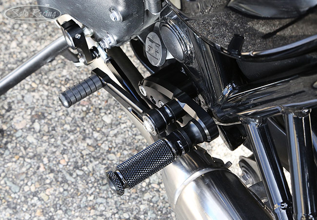 SATO RACING Triumph Bonneville / Street Twin '16- Rear Sets [L]-side