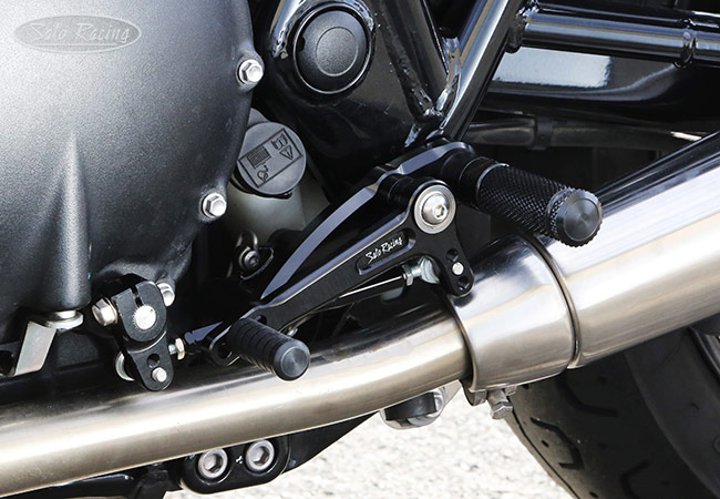 SATO RACING Triumph Bonneville / Street Twin '16- Rear Sets [L]-side