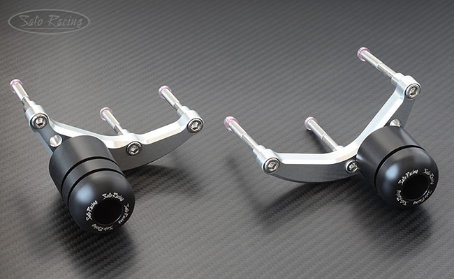 SATO RACING Engine Sliders for 2001-15 Triumph Bonneville / Thruxton 900