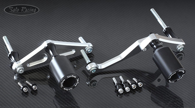 image: SATO RACING Triumph Daytona 675 / 765 ('13-'20) Frame Sliders kit