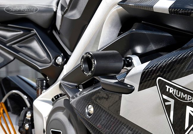 SATO RACING Frame Sliders for '20 Triumph Daytona 765 - R-side