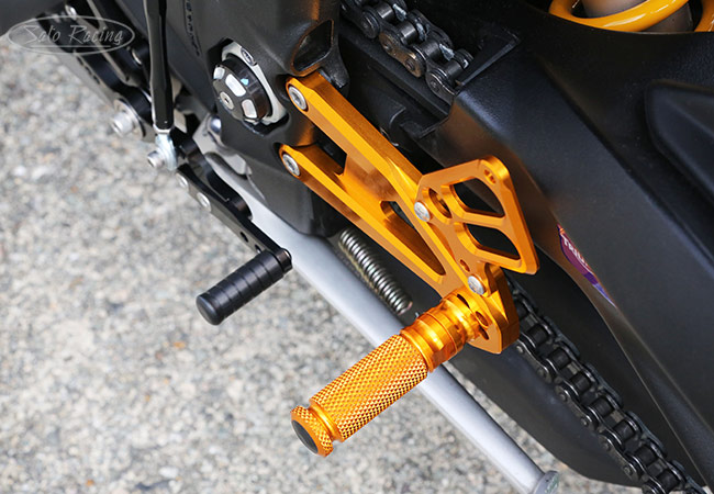 SATO RACING Triumph Street Triple 765 ('17-19) Rear Sets [L]-side