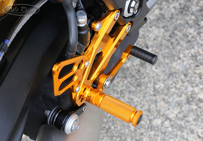 SATO RACING Triumph Street Triple 765 ('17-19) Rear Sets [R]-side