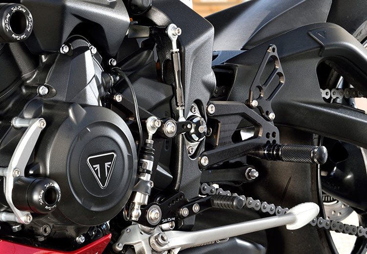 SATO RACING Triumph Street Triple RS ('23+) Rear Sets [L]-side