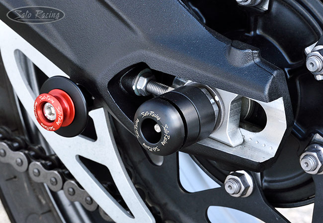 SATO RACING Rear Axle Sliders for Triumph 765 Street Triple '17- L-side