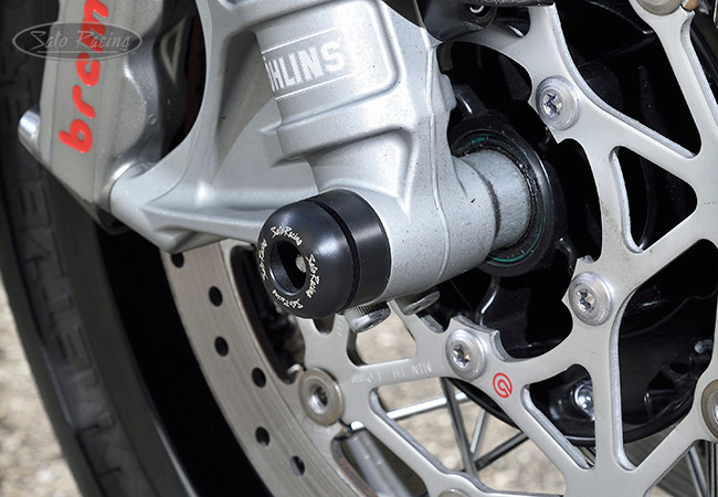 SATO RACING Front Axle Sliders for Triumph Thruxton TFC