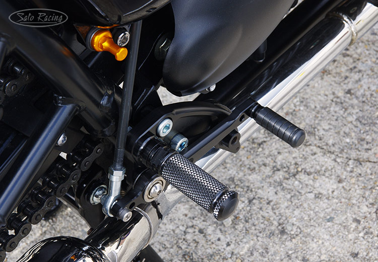 Sato Racing Triumph Bonneville Rear Sets [R]-side