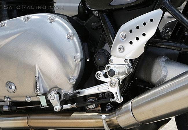 SATO RACING Triumph Thruxton Rear Sets [L]-side