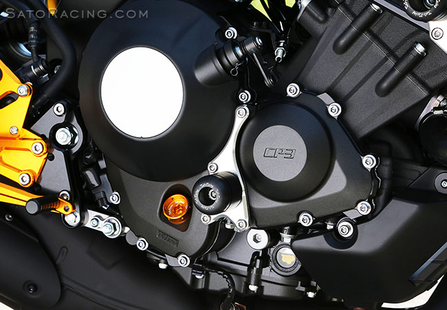 SATO RACING FZ-09/ XSR900 Engine Slider [R]