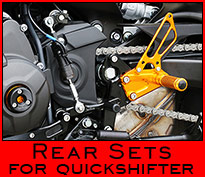 Rear Sets for quickshifter