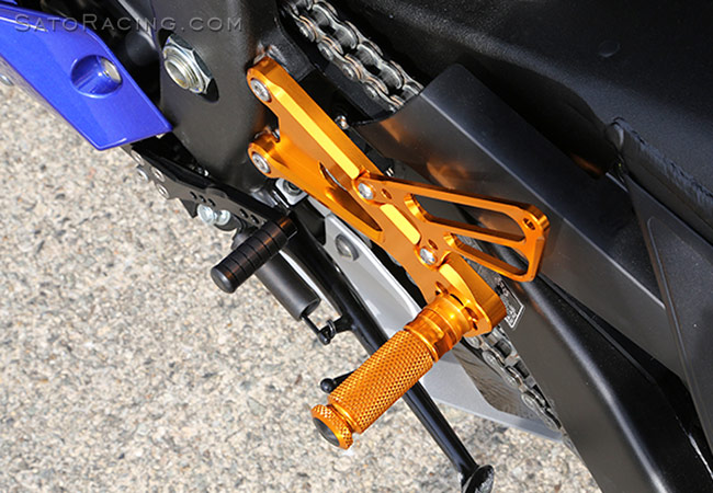 SATO RACING Rear Sets [L]-side for Yamaha YZF-R6 '17- 