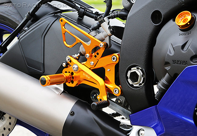 SATO RACING Rear Sets [R]-side for Yamaha YZF-R6 '17- 