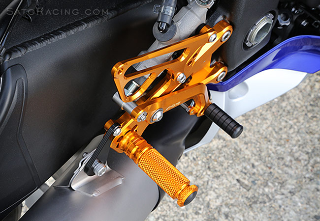 SATO RACING Rear Sets [R]-side for Yamaha YZF-R6 '17- 