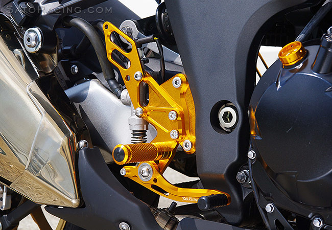 SATO RACING Rear Sets for Kawasaki Z1000 ('10-)