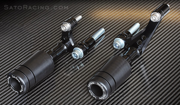 SATO RACING Kawasaki ZX-14 ( -'11) Frame Sliders