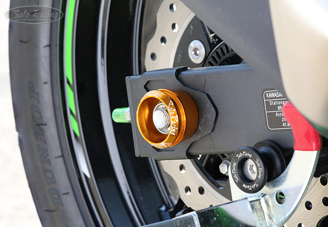 SATO RACING Axle Caps for Kawasaki Ninja 400 / Z400 / ZX-4RR