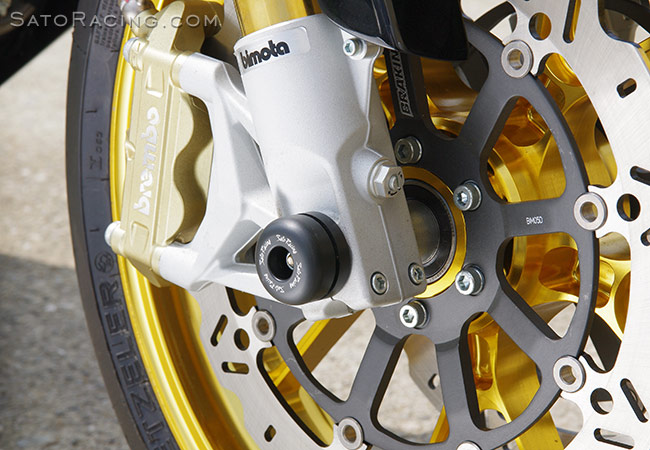 SATO RACING Bimota DB6 Front Axle Sliders