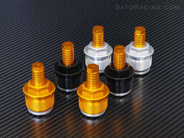 SATO RACING Honda CBR250R CBR300R Fork Spring Preload Adjusters