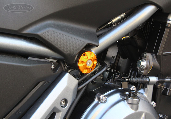 SATO RACING Frame Plugs for '17+ Kawasaki Z650/ Z650RS