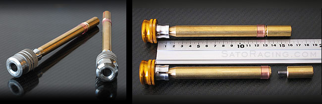 SATO RACING Handle Bar Ends + Long Inner Weights
