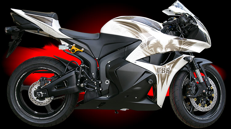 2009 Honda CBR600RR with SATO Rear Sets in Black 2009 Honda CBR600RR with SATO Rear Sets in Black