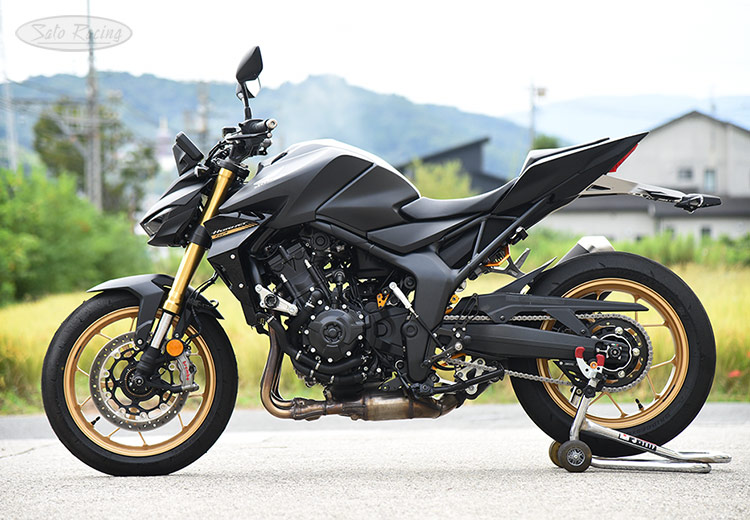 Honda CB1000 Hornet '25 with SATO Frame Sliders and other parts