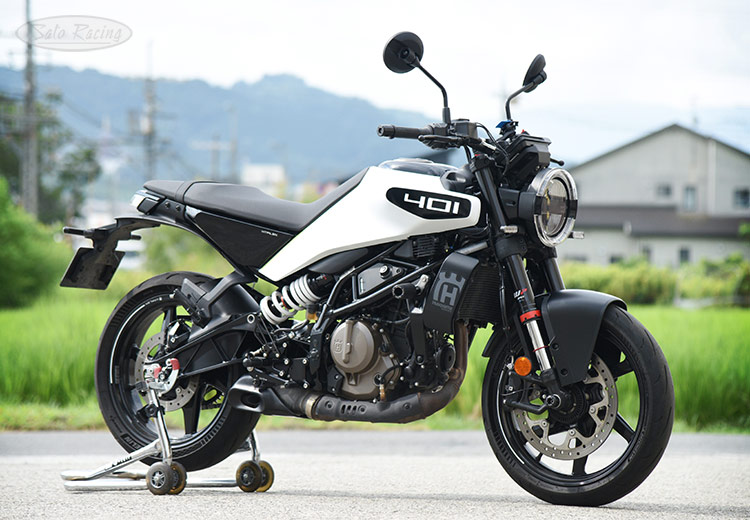 2024 Husqvarna Vitpilen 401 with SATO RACING Rear Sets and other parts 2024 Husqvarna Vitpilen 401 with SATO RACING Rear Sets and other parts